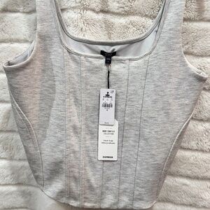 Body Contour Luxe Corset Cropped Tank